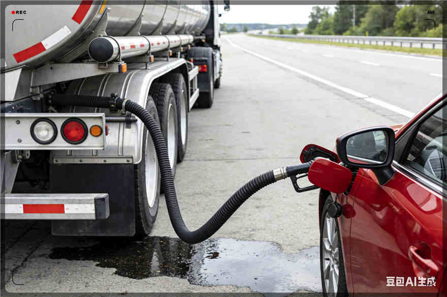 永嘉汽车救援送水案例